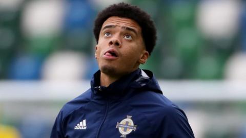 Jamal Lewis is set to win his 18th Northern Ireland cap in Wednesday's Nations League game against Romania at Windsor Park