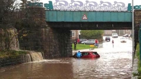 Seaton floods