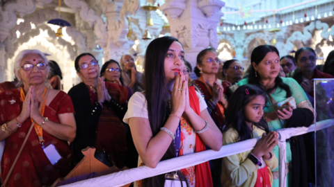 Diwali and Hindu New Year Celebrations at Neasden Temple