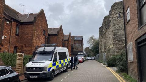 Castle Street, Canterbury murder scene