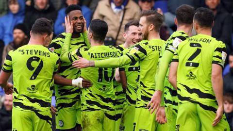 Forest Green celebrate