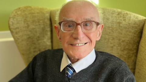 Archie McQuater spent seven months in hospital but is now staying at the Elsie Inglis