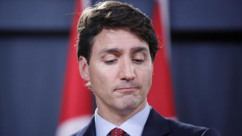 Prime Minister Justin Trudeau in Ottawa, Ontario, on 31 May 2018