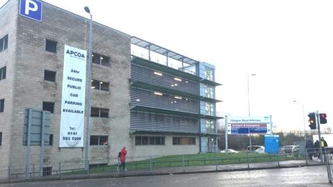 Glasgow Royal Infirmary car park
