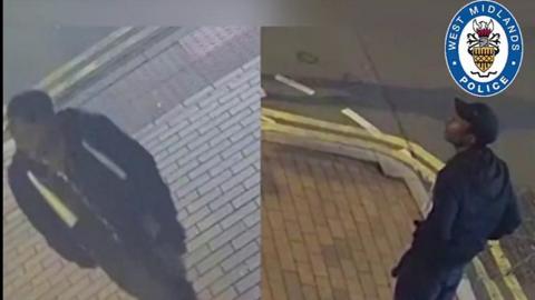 Birmingham stabbing CCTV