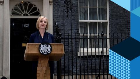 Liz Truss speaking