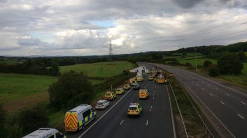 Emergency services on the M5