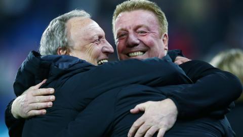 Neil Warnock celebrates