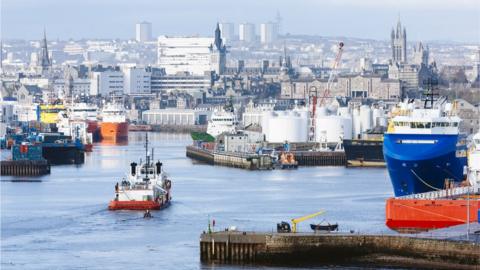 Aberdeen harbour