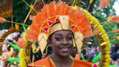 Performer at Luton International Carnival