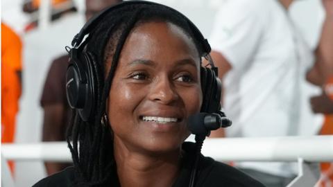 Amanda Dlamini became the first female match analyst at the 2023 Afcon