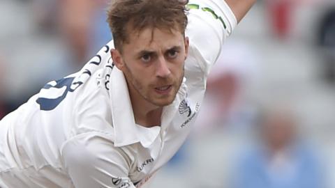 Yorkshire paceman Ben Coad took the 11th "five-fer" of his career at New Road