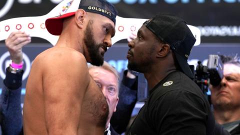 Tyson Fury and Dillian Whyte