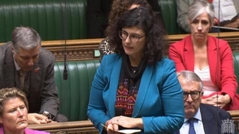 Layla Moran MP in Parliament