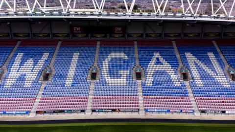 Wigan Athletic finished bottom of the Championship this season and were relegated to League One