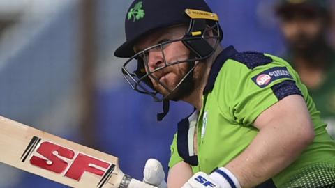 Ireland captain Paul Stirling made 77 against Pakistan on Friday