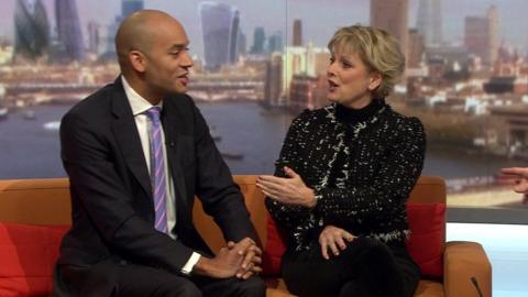 Chuka Umunna and Anna Soubry