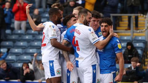 Reda Khadra scores Blackburn's winner against QPR