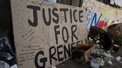 Justice for Grenfell poster