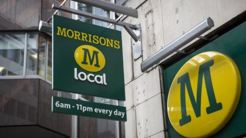 Morrisons supermarket sign
