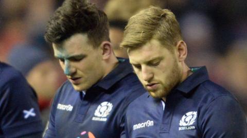 Scotland players reflect on the Calcutta Cup defeat