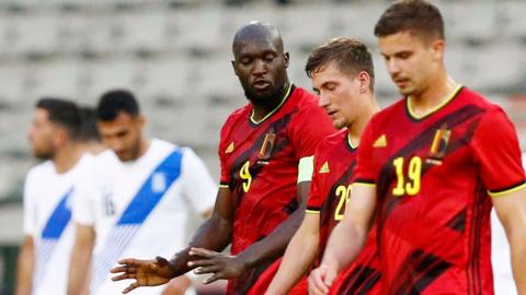 Belgium players