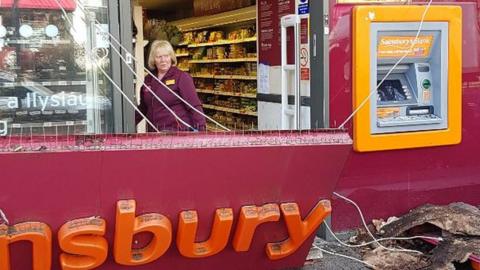 supermarket sign