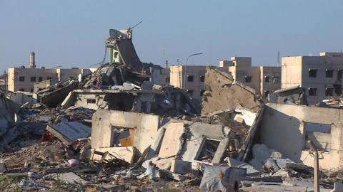 Destroyed building in Falluja