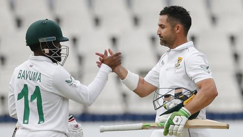 Dean Elgar and Temba Bavuma