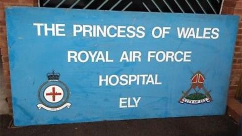 RAF sign