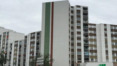 Housing estate in Toulouse