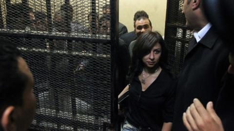 One of the 14 Egyptians who went on trial in 2012 on charges of receiving illicit foreign funds to operate unlicensed NGOs.