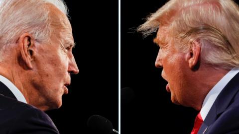 Joe Biden and Donald Trump