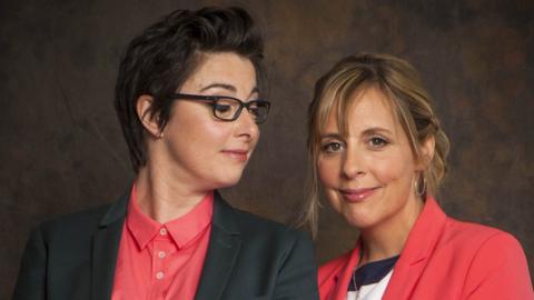 Mel Giedroyc and Sue Perkins