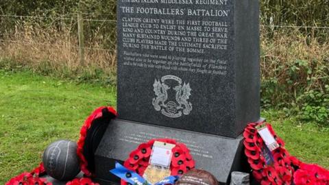 The memorial at the National Arboretum was unveiled in a special service on Sunday 24 October 2021