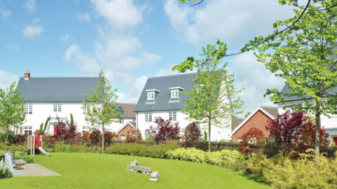 North Heybridge Garden Suburb artist impressions