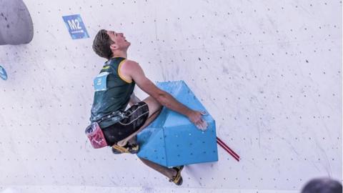 South African sport climber David Naude