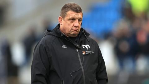 Ospreys head coach Toby Booth