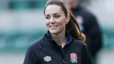 Kate at Twickenham