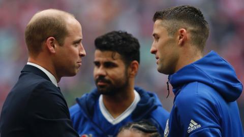 The Duke of Cambridge at the FA Cup final