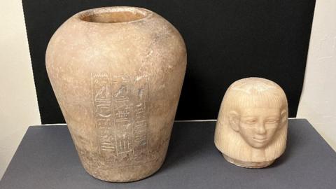 The canopic jar