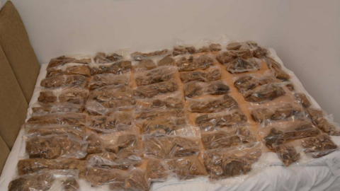 Drugs seized by police