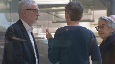 Jeremy Corbyn and Mary Creagh