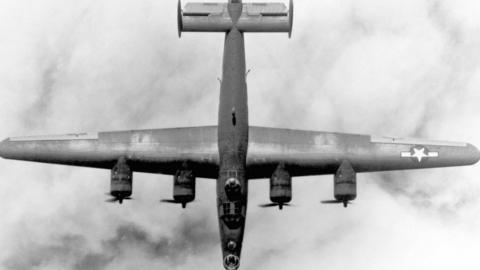 Consolidated B-24 Liberator taken in the 1940s