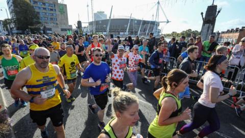 Hanner Marathon Caerdydd