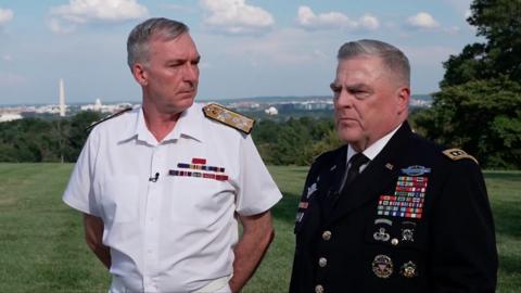 Adm Tony Radakin and Gen Mark Milley