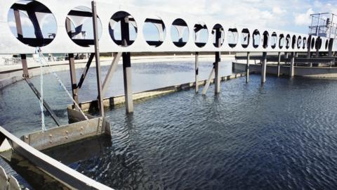 A waste water treatment works in Kent