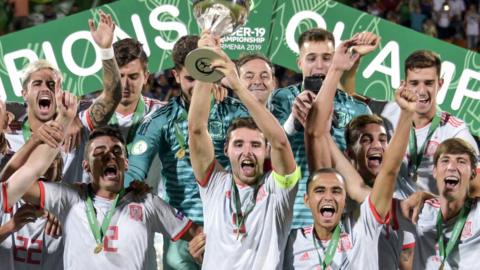 Spain win the U19 Euros in 2019