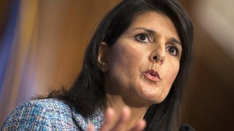 South Carolina Governor Nikki Haley.