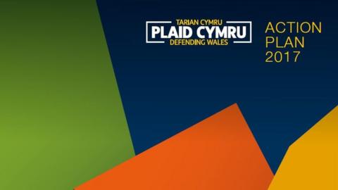 Plaid Cymru manifesto front page